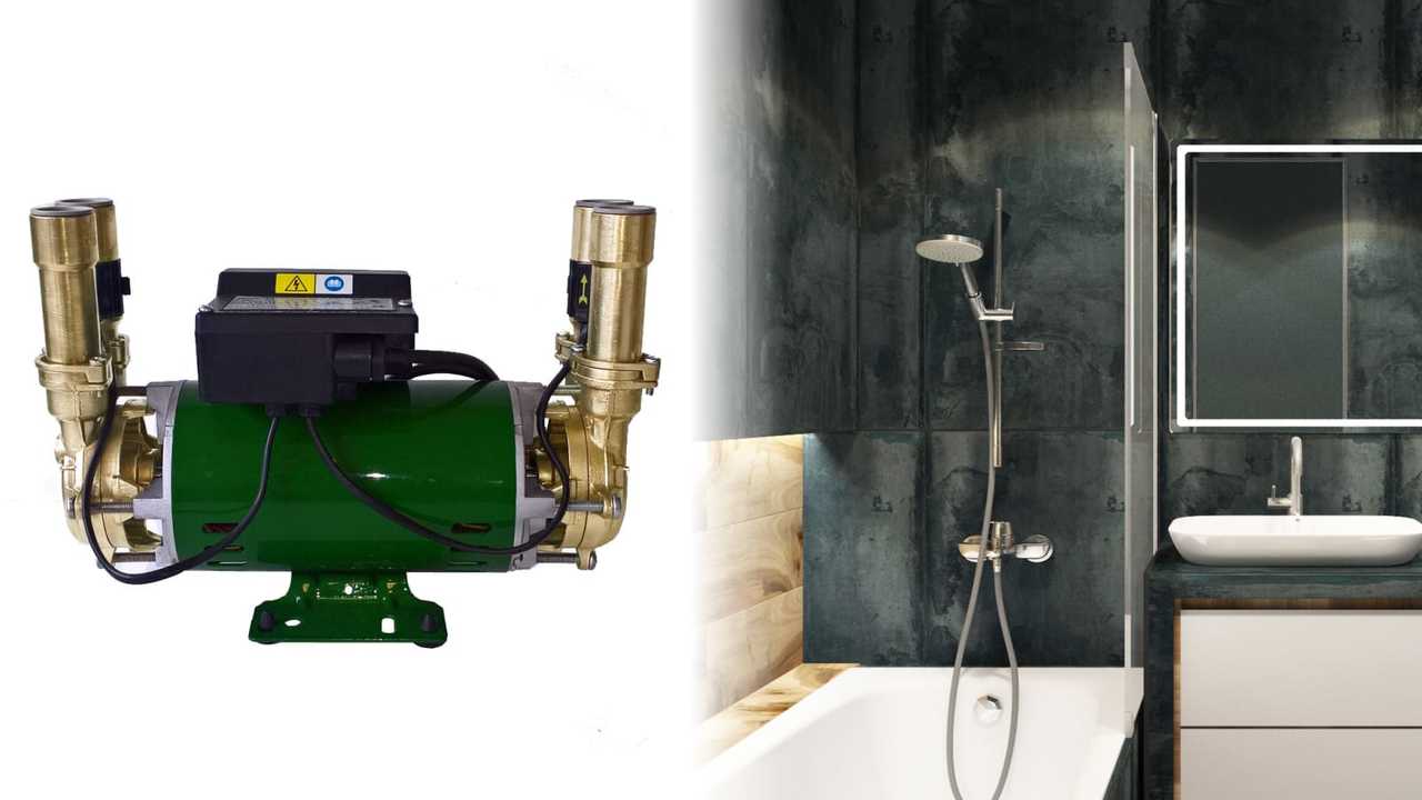 Positive Head Shower Pump Supply & Installation in Dublin